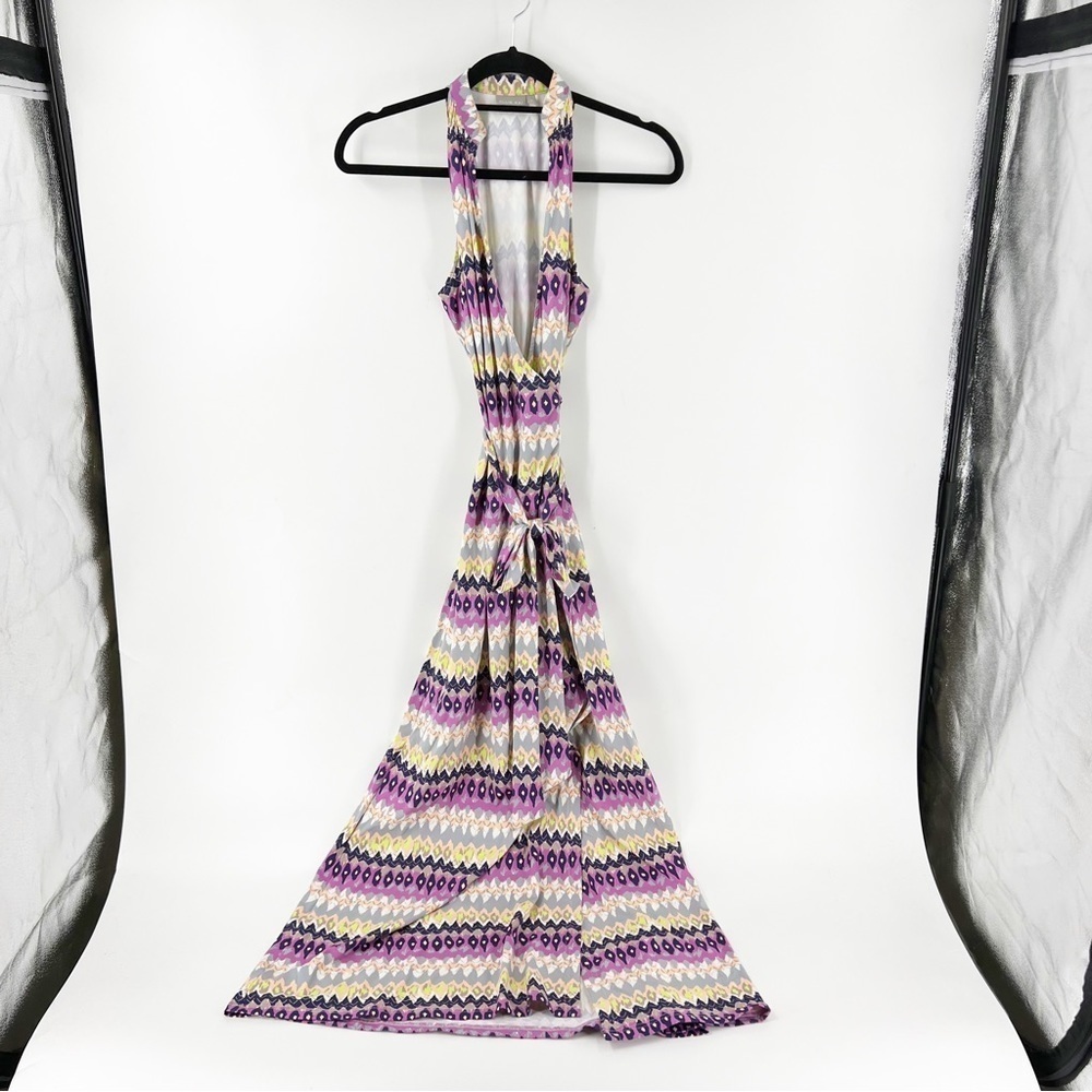 ✅ ELLIE KAI MAXI WRAP SLEEVELESS DRESS SIZE 2‎